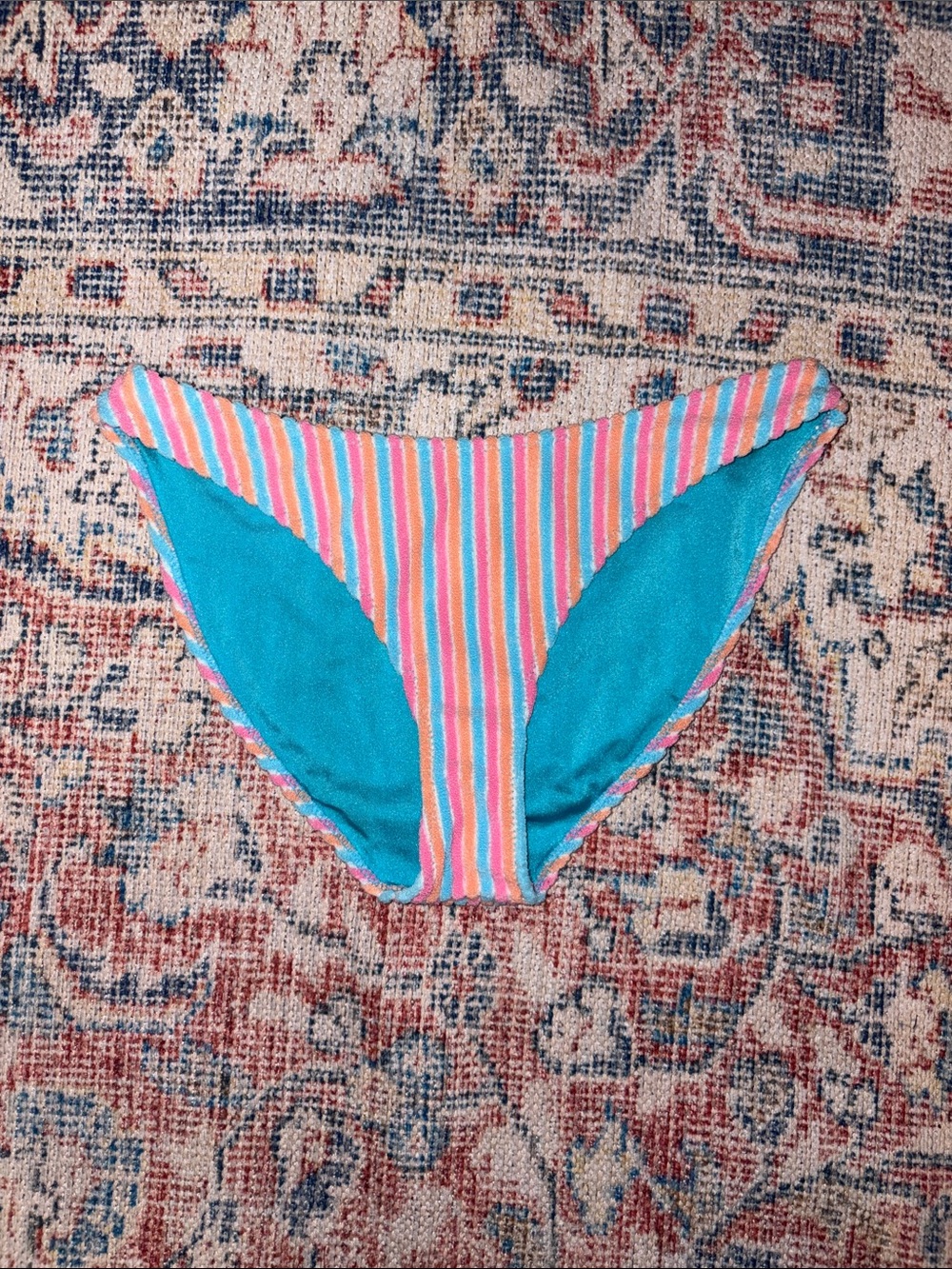 TRIANGL Sherbet Cheeky Bikini Bottoms SZ L EUC